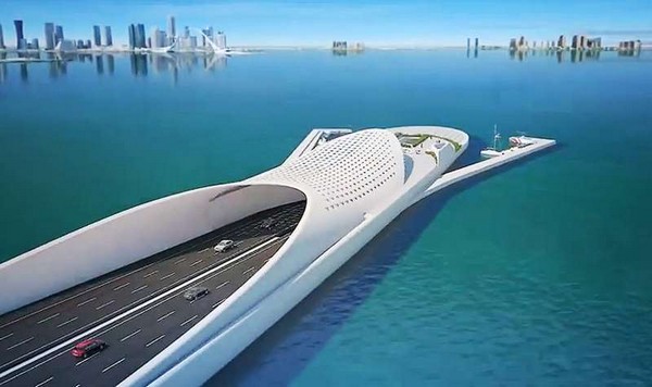 Sharq Crossing Bridge – мост от Сантьяго Калатравы для города Доха