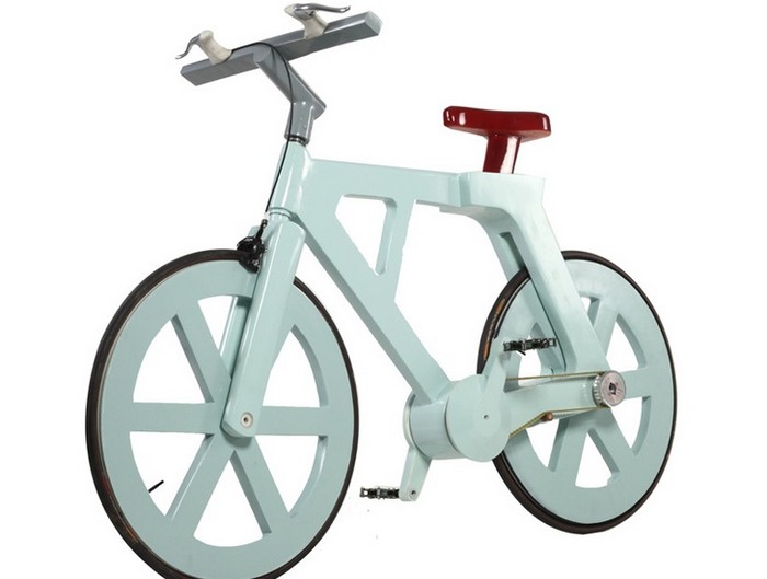 Картонный велосипед стоимостью в 9 долларов от дизайнера Ицхара Гафни