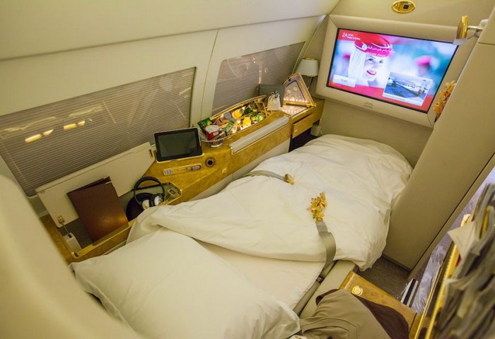 Личная комната в самолетах от Emirates. Источник фото: alexcheban.livejournal.com