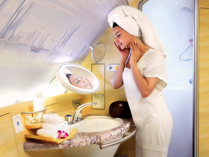 Shower Spa – спа-салон на борту самолета