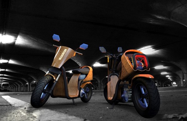 EcoMoto 2013 – скутер на сжатом воздухе