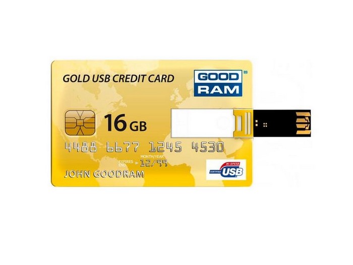GOODRAM USB Credit Card – карточка памяти размером с кредитную карточку