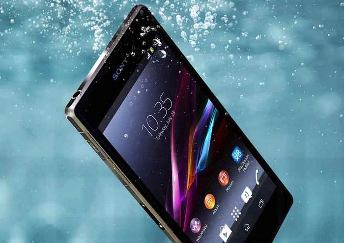 Смартфон Sony Xperia Z4 с водонепроницаемым корпусом