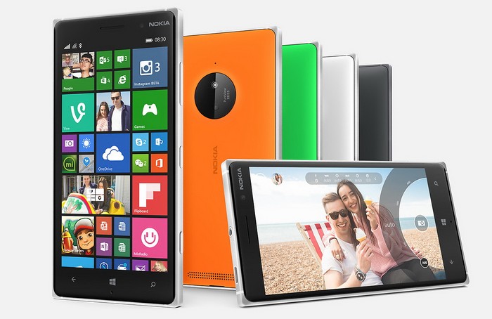 Смартфон линейки Nokia Lumia под управлением Windows Phone