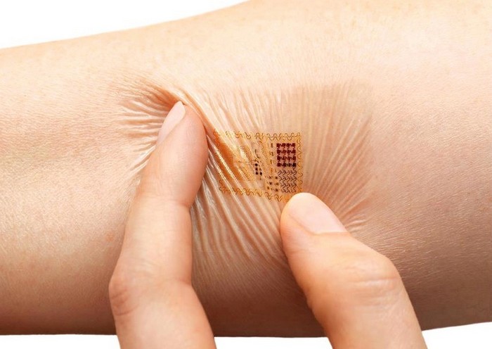 Epidermal Electronics – цифровые татутровки для диагностики здоровья