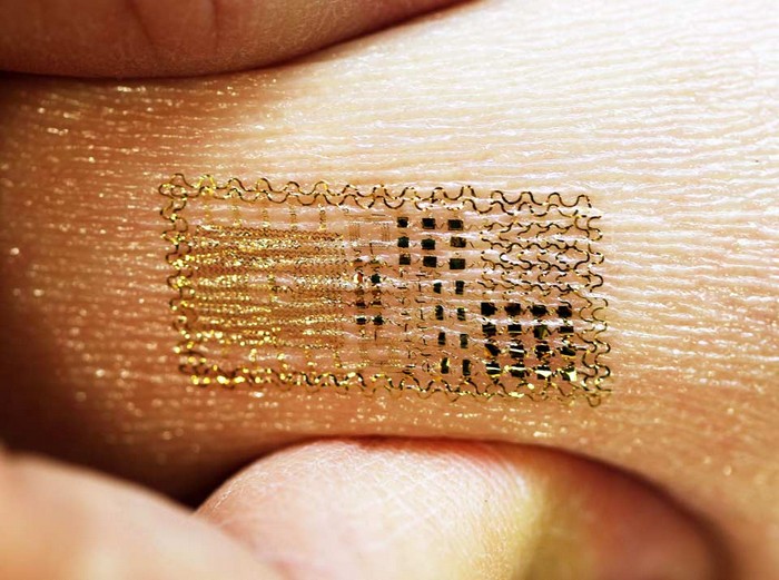 Epidermal Electronics – цифровые татутровки для диагностики здоровья