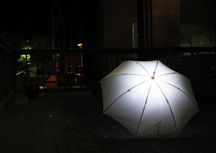 LightDrops Umbrella – зонтик для темных улиц