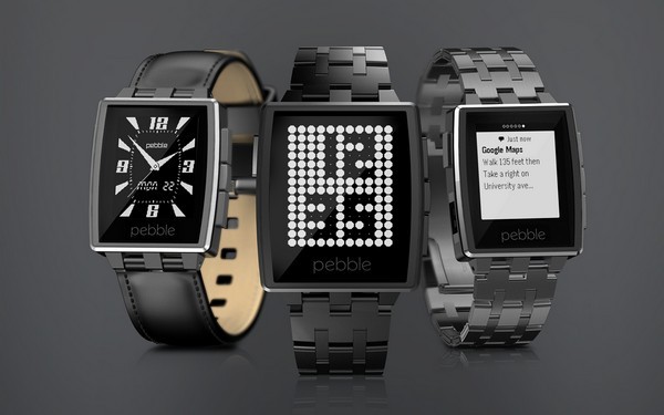 Pebble – умные часы с экраном на электронной бумаге