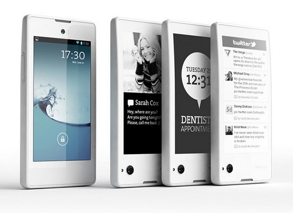 YotaPhone – смартфон с технологией E-Ink