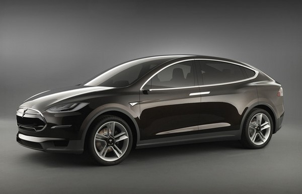 Tesla Model X – спортивный электромобиль с крыльями. Источник фото: teslamotors.com