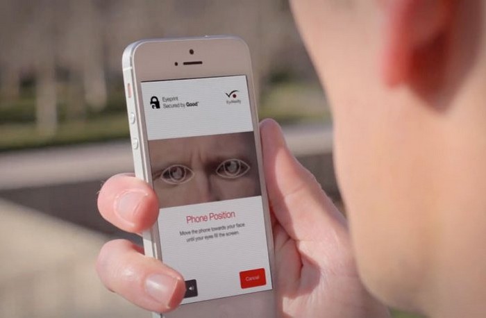 Eyeprint ID позволит разблокировать телефон взглядом