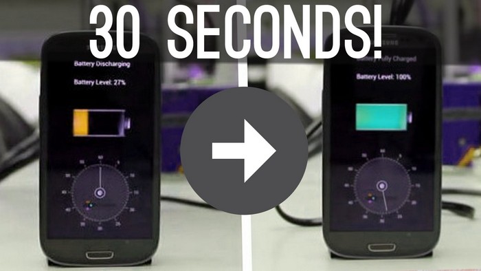 Аккумулятор от StoreDot заряжается за 30 секунд