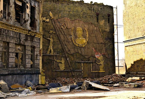 Съемочная площадка фильма Сталинград. Источник фото: meteo.livejournal.com