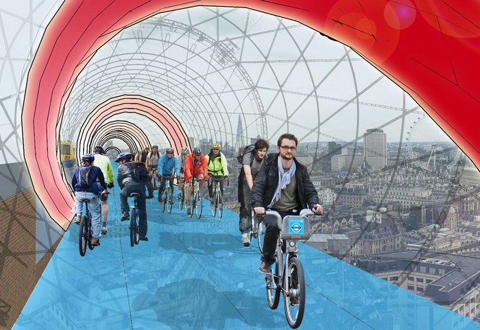 SkyCycle – велоэстакады через весь Лондон