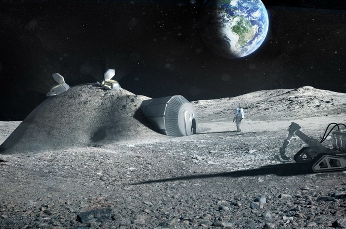 Российская обитаемая станция на Луне
