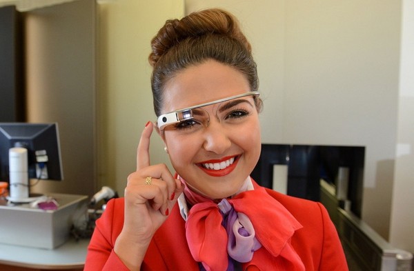 Умные очки Google Glass для сотрудников Virgin Atlantic