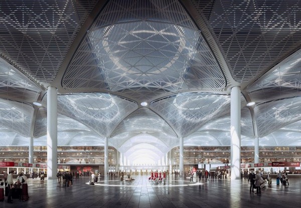 Новый аэропорт Стамбула – воздушная столица Земли. Источник фото: mir.no