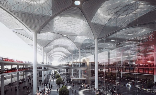 Новый аэропорт Стамбула – воздушная столица Земли. Источник фото: mir.no