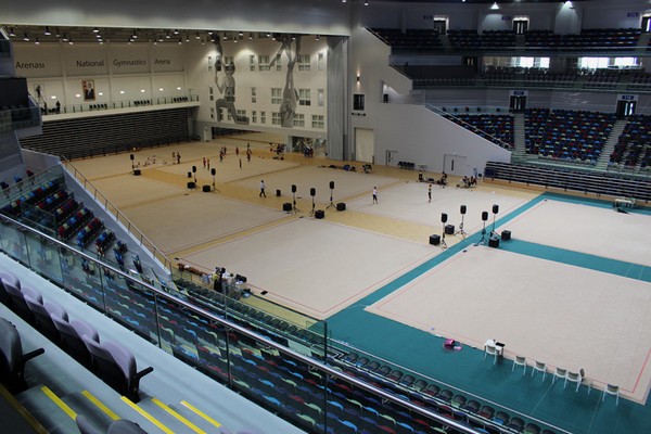 Национальная гимнастическая арена в Баку. Источник фото: Broadway Malyan
