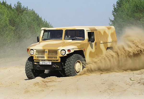 Российский бронеавтомобиль ГАЗ-2330 Тигр