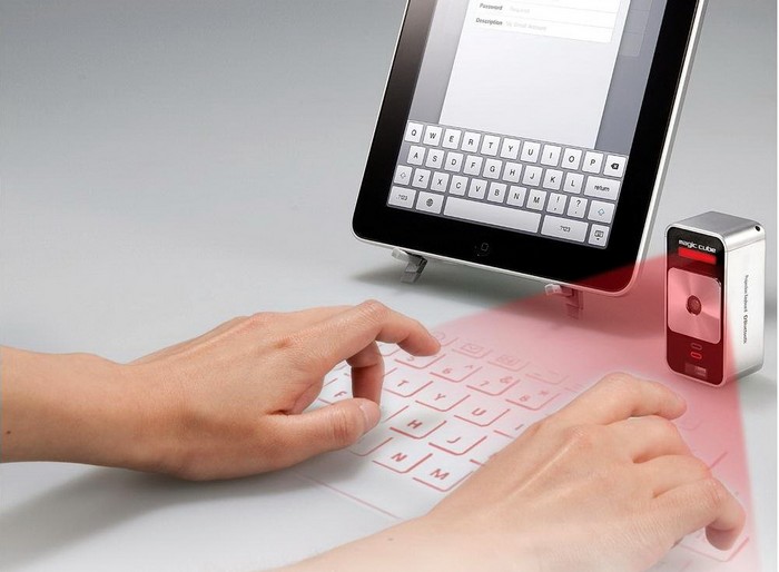 Виртуальная лазерная клавиатура Magic Cube
