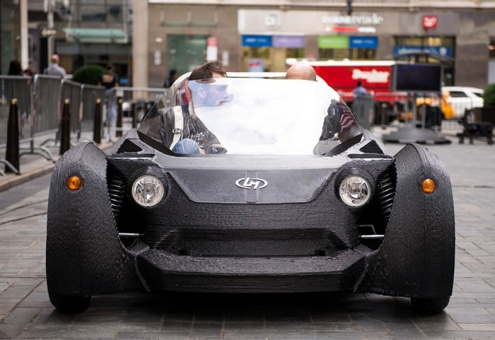 Strati – первый в мире серийный автомобиль, напечатанный на 3D-принтере