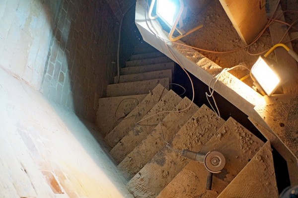 Лестница в башне Лунева