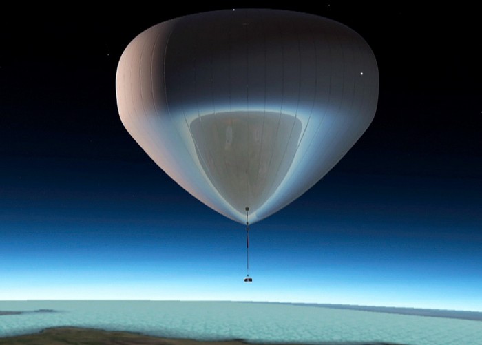 Bloon – туристические полеты на воздушных шарах на сверхбольшую высоту