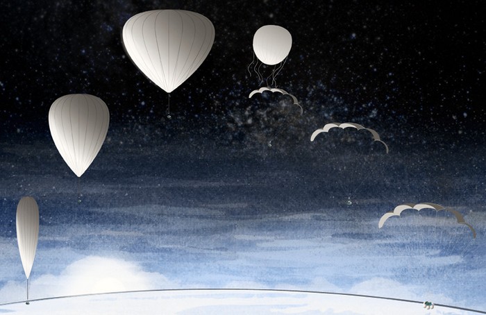 Bloon – туристические полеты на воздушных шарах на сверхбольшую высоту