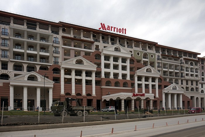 Marriott – эклектичный отель в Красной Поляне в Сочи