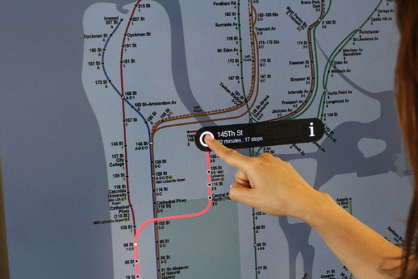 On the Go! Kiosks - интерактивные аппараты для навигации в метрополитене Нью-Йорка