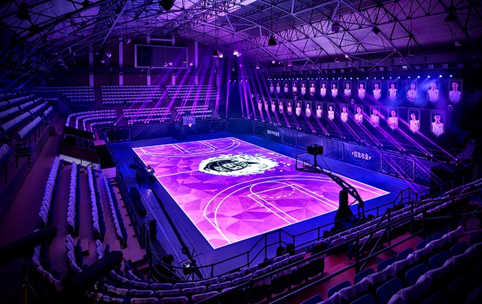 House of Mamba – первое в мире интерактивное поле для баскетбола