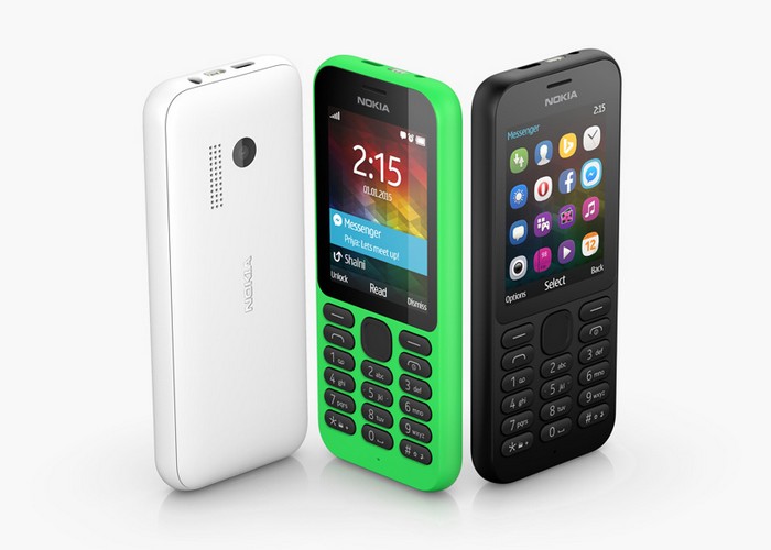 Nokia 215 – телефон за 29 долларов для выхода в Интернет 