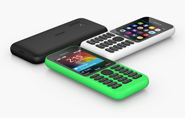Nokia 215 – телефон за 29 долларов для выхода в Интернет 