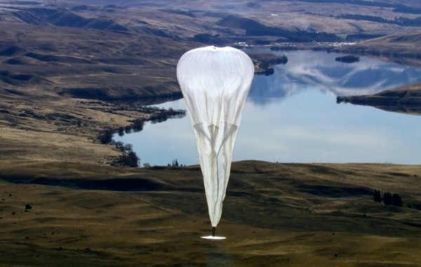 Беспроводной Интернет на воздушных шарах от Google
