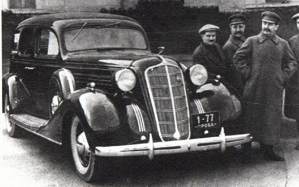 ЗИС-101 – бронированный автомобиль для Сталина. Источник фото: Википедия