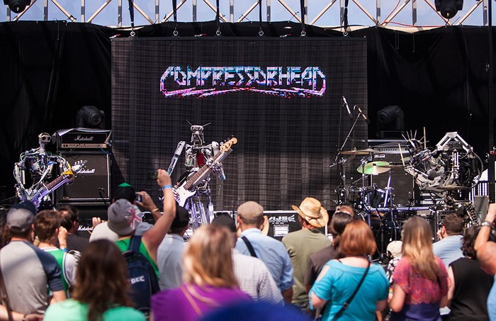 Compressorhead – рок-группа, состоящая из роботов
