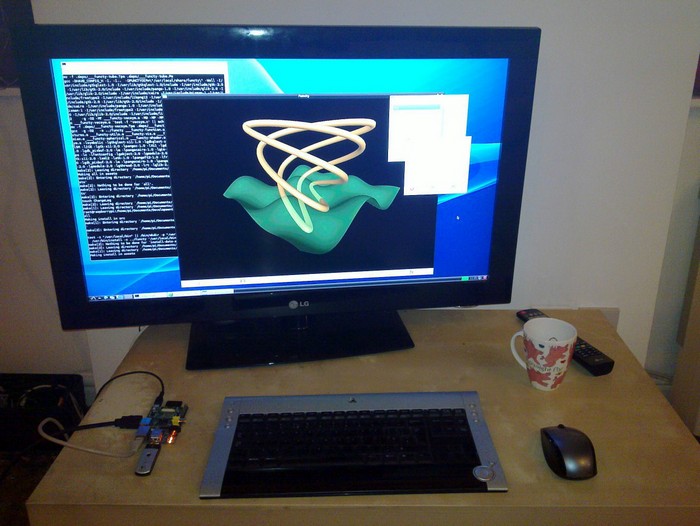 Полноценный настольный компьютер на основе Raspberry Pi