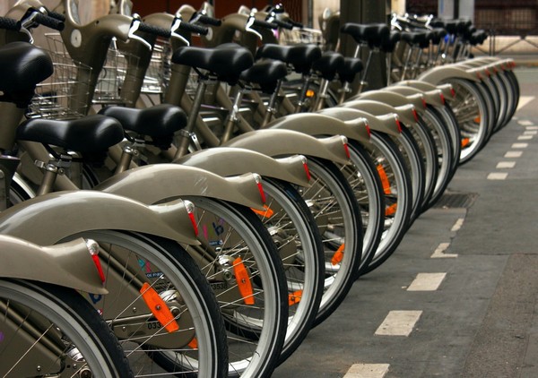 Velib’ – общегородская система проката велосипедов