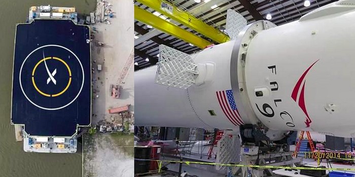 Ракета с плавниками и космодром на воде – новинки от SpaceX