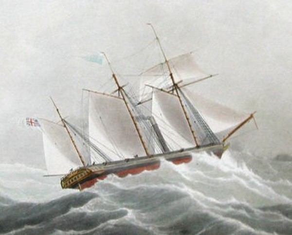 Архимед – первый винтовой пароход. Источник фото: gigaszhajok.com