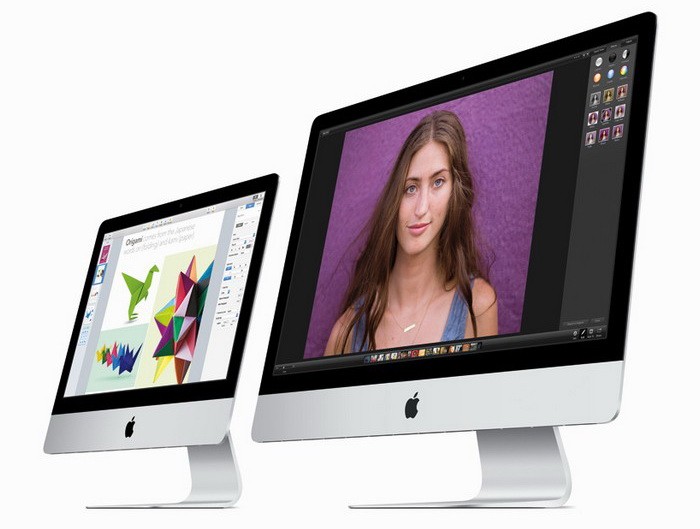 Современная модель компьютера-моноблока iMac