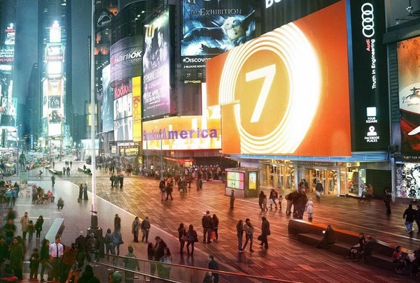 Реконструкция площади Times Square в Нью-Йорке. Источник фото: Snohetta