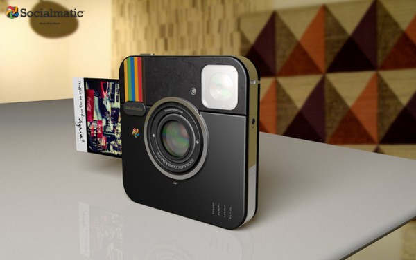 Instagram Socialmatic – цифровой фотоаппарат со встроенным принтером