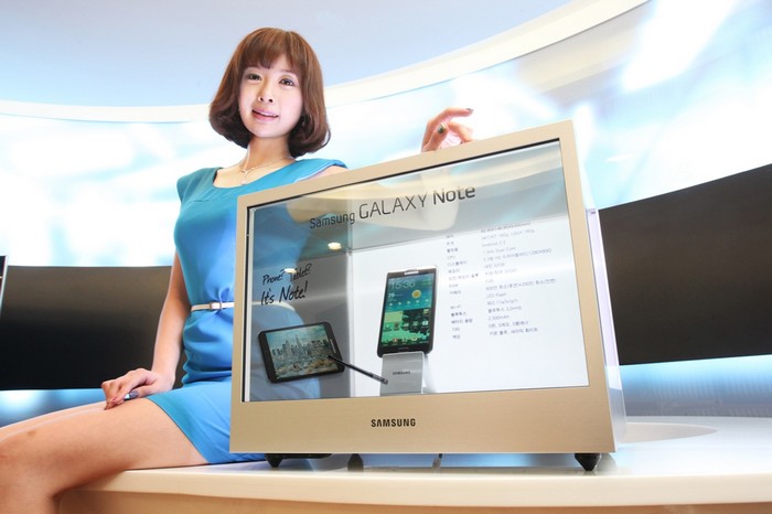 Прозрачный монитор от Samsung
