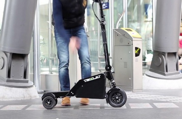 Trikelet – самый маленький в мире электрический скутер