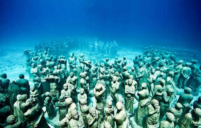 Подводный парк скульптур от Джейсона де Кайрес Тейлора