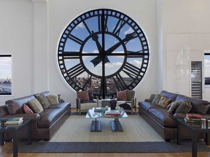 ClockTower – современный пентхаус в Бруклинской часовой башне