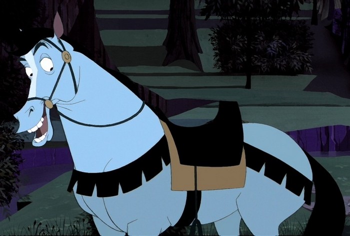Конь Самсон из мультфильма Спящая Красавица