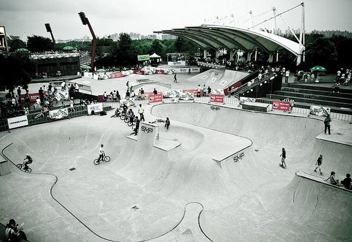 SMP Skatepark – самый большой в мире скейт-парк